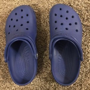 Blue Crocs